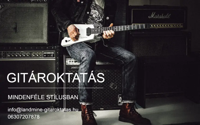 Gitároktatás, személyre szabott gitárórák, online is