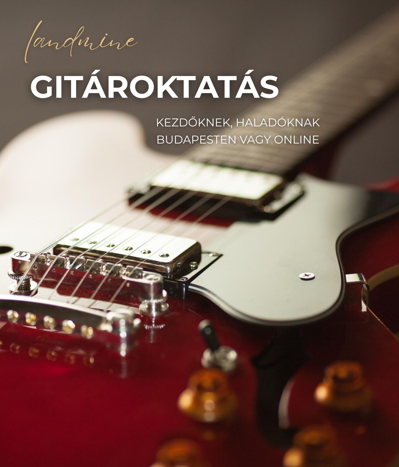 landmine gitártanár